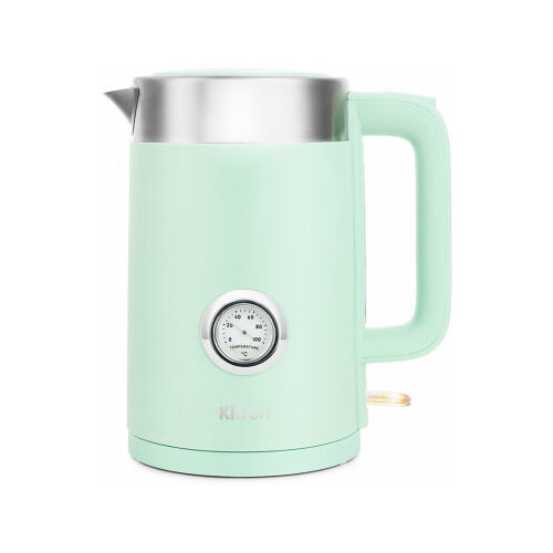 Чайник электрический Kitfort КТ-659-2 17л 2200Вт зеленый корпус пластик 422800₽