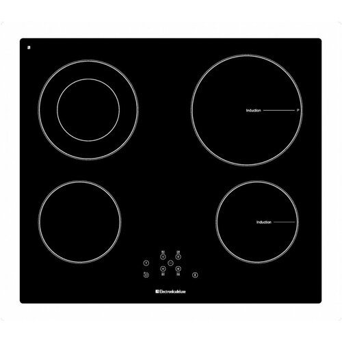 Плита панель электрическая VM 4660129F черная стекло 2946700₽