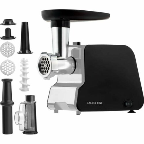 Мясорубка GL 2418 2000 Вт 13 кгмин 3 насадки реверс белая 1108000₽