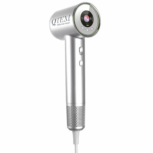 ФЕН Qtem Touch Sensing Hair Dryer Цвет. White qtem крем маска шок регенерация sos systeme шаг 3 250 г qtem hair regeneration