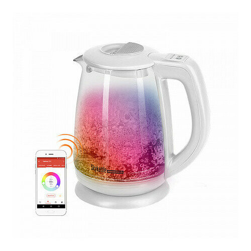 Чайник электрический Redmond SkyKettle RK-G212S белый чайник электрический redmond rk g214s skykettle темно серый