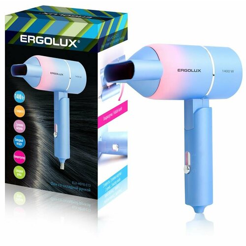 ERGOLUX ELX-HD10-C13 голубойрозовый 15208 278800₽