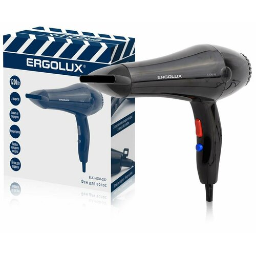 ERGOLUX ELX-HD08-C02 черный 15205 107000₽