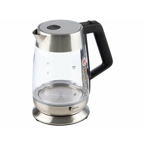 Чайник электрический Leonord LE- 1508 18 л стекло пластик 333300₽