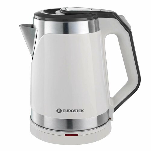 Чайник Eurostek EEK-2021 нерж стальпластик белый двухслойный корпус COOL TOUCH 145000₽