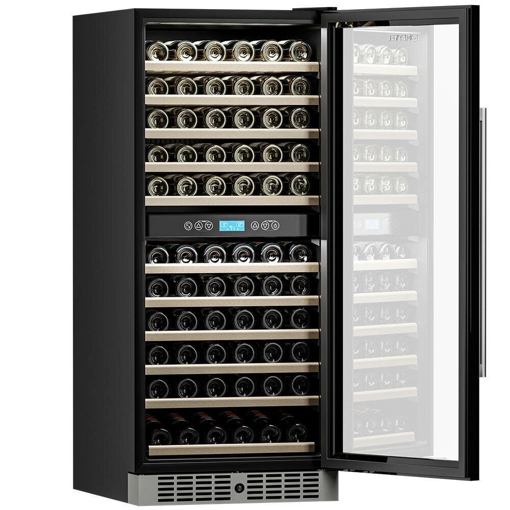 Винный холодильник (шкаф) компрессорный MEYVEL MV116-KST2 - фотография № 2