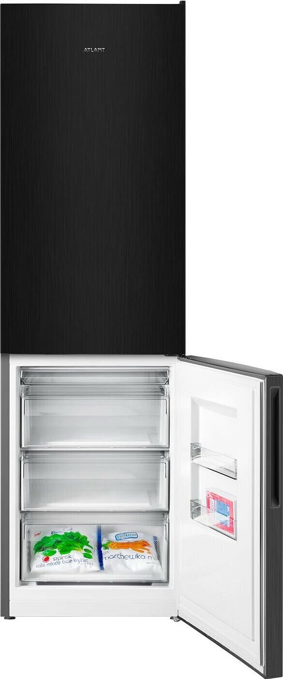 Холодильник Атлант 4624-151 черный металлик - фотография № 4
