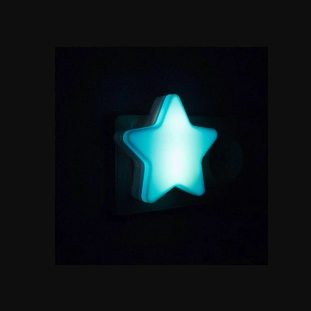 Светильник ночник старт Звезда с выключателем в розетку - фотография № 4