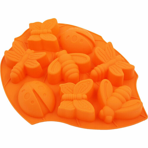 Силиконовая форма для выпечки Кошкин Дом Пчелки-бабочки 1078₽