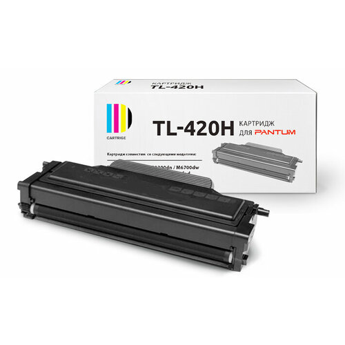 Картридж TL-420H 3k чёрный совместимый для Pantum картридж tl 420h 3k чёрный совместимый для pantum