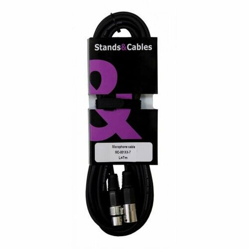 STANDS & CABLES MC-001XX-7 Микрофонный кабель