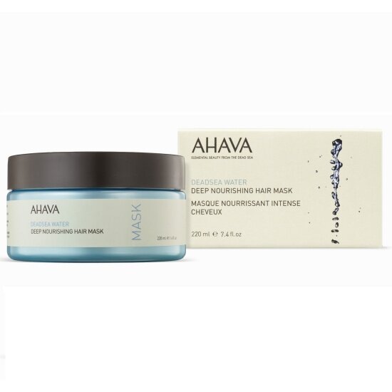 Интенсивная питательная маска для волос Ahava Deadsea Water, 250 мл