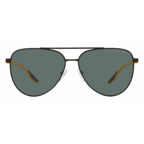 фото Солнцезащитные очки prada ps 52ws 08w02g, черный