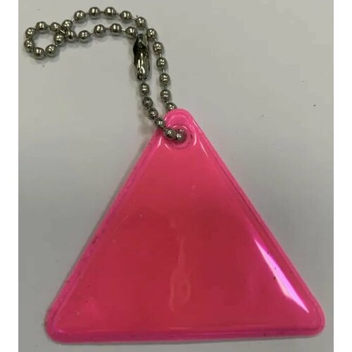 Светоотражатель , 1 шт., розовый