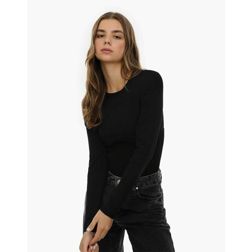 Джемпер Gloria Jeans, размер XXS (36-38), черный джемперы оверсайз черный разноцветный l