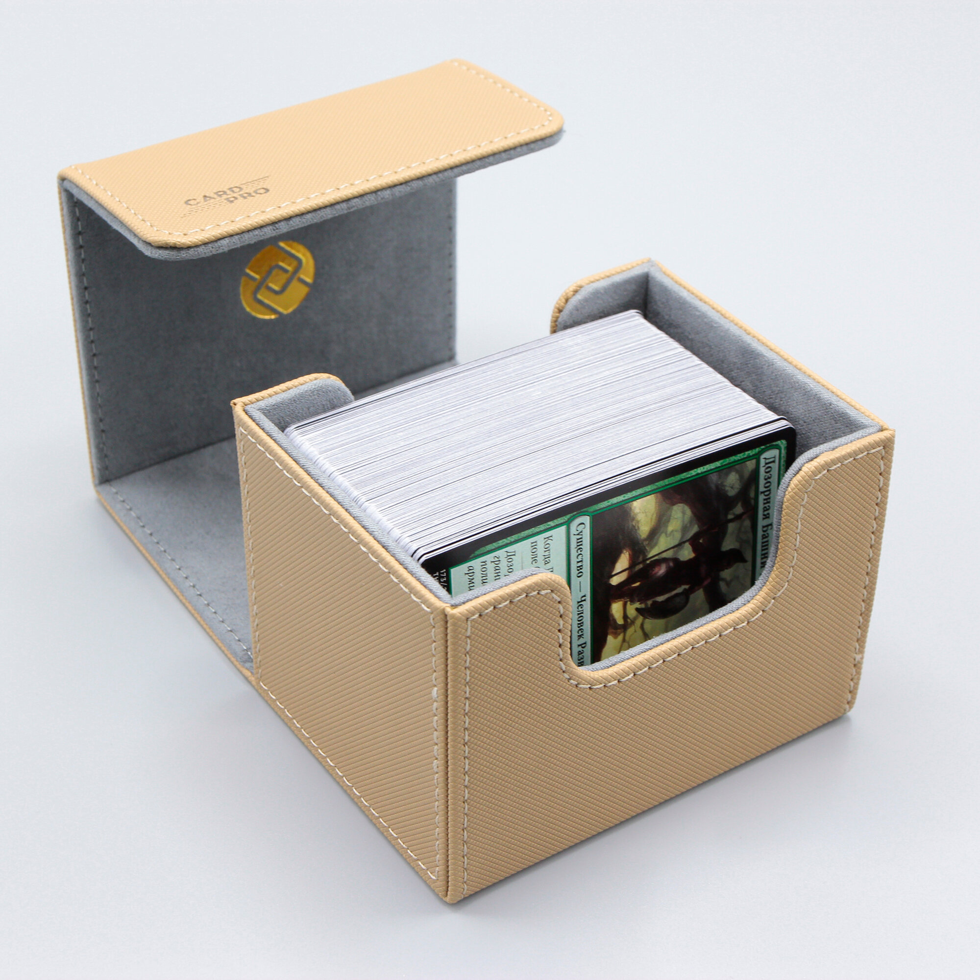 Коробочка для карт Сommander-Box: black/purple Card-Рro - фото №4