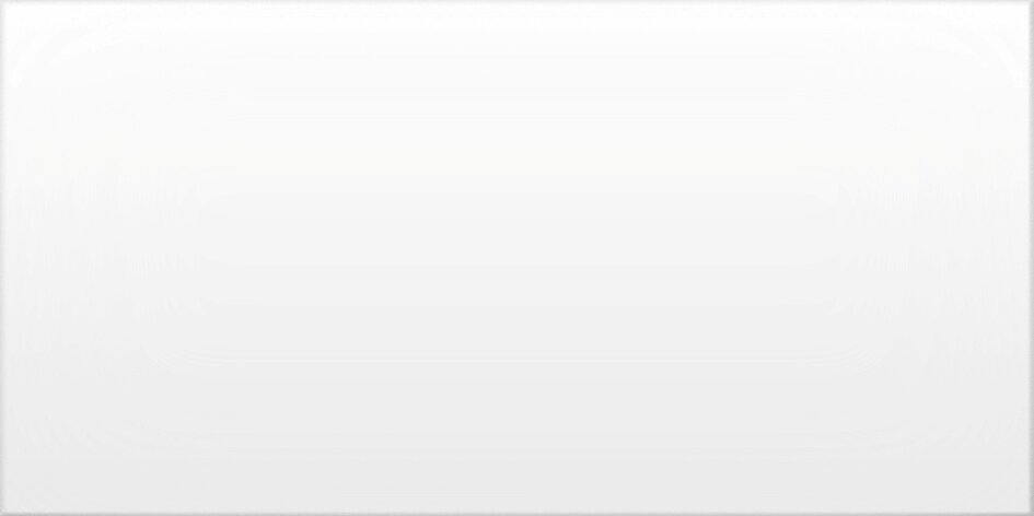 фото Плитка настенная Aquarelle белая 20х40 матовая моноколор