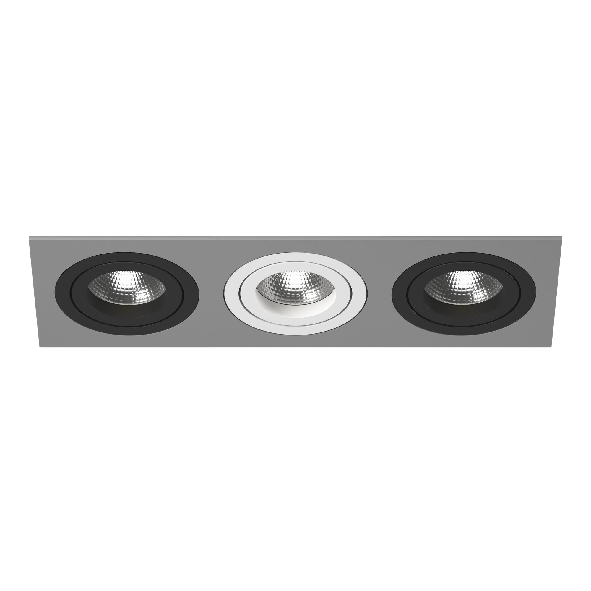 i539070607 Встраиваемый точечный светильник Intero 16 Triple Quadro Lightstar (комплект из 217539+217607+217606+217607) - фото №4