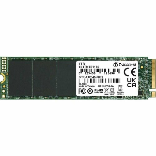 Накопитель SSD M2 Transcend 10Tb MTE115S TS1TMTE115S 1102100₽