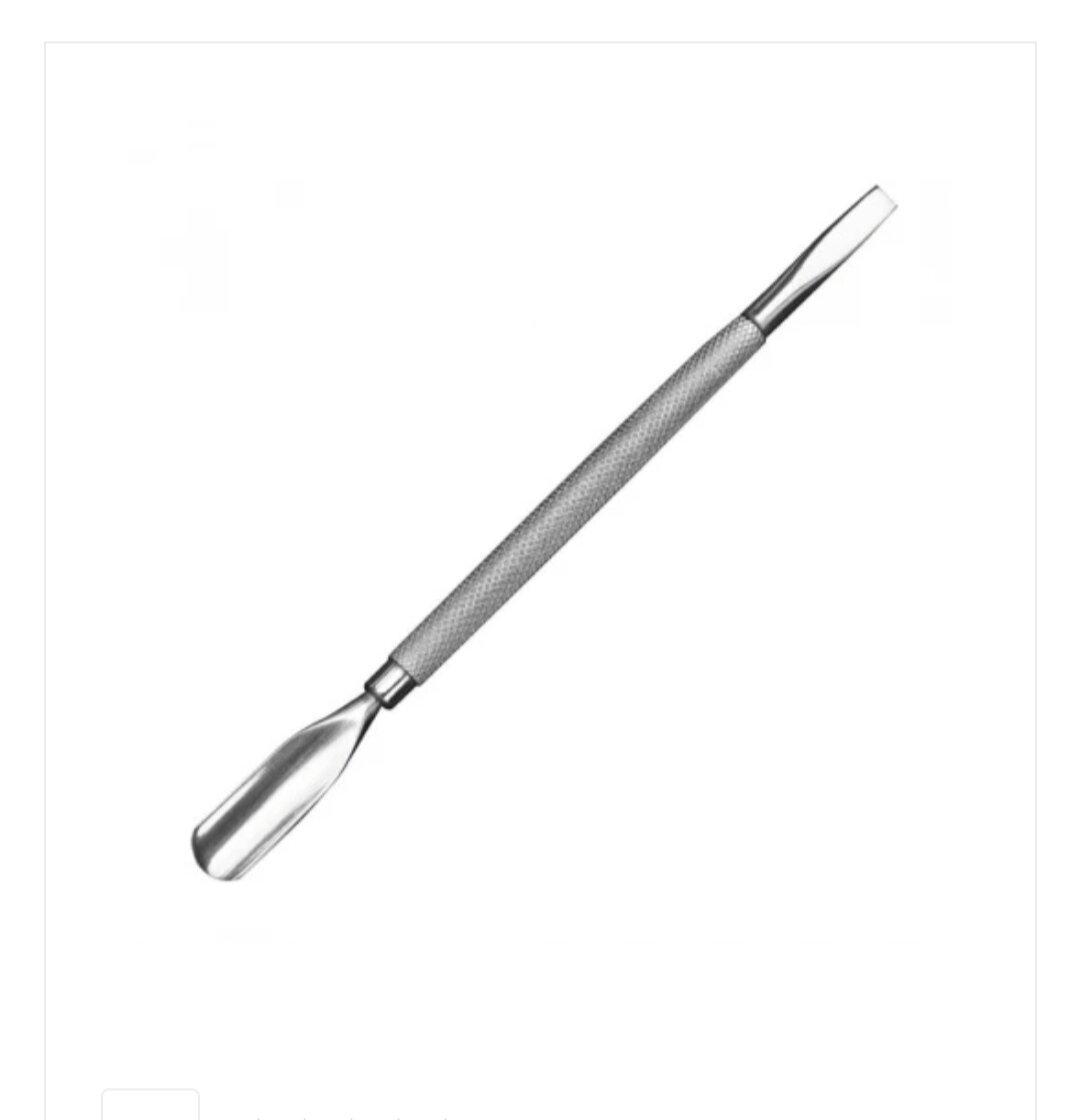 Пушер для ногтей, маникюра и педикюра Т11-1, из нержавеющей стали