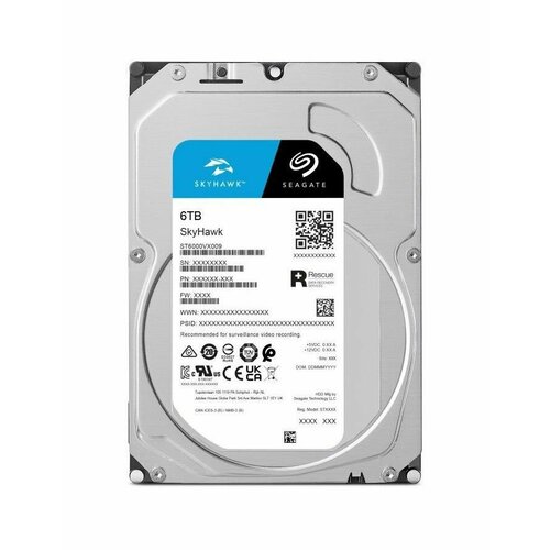 Жесткий диск Seagate 5400RPM 6TB ST6000VX009 2012000₽