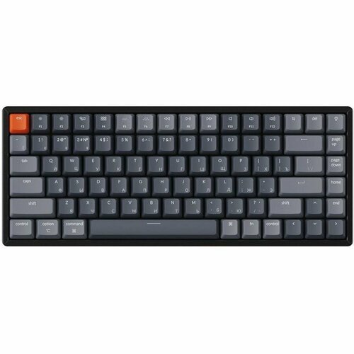 Клавиатура Keychron K2 84 клавиши RGB подсветка Hot-Swap Gateron Red Switch K2-C1H 1599000₽