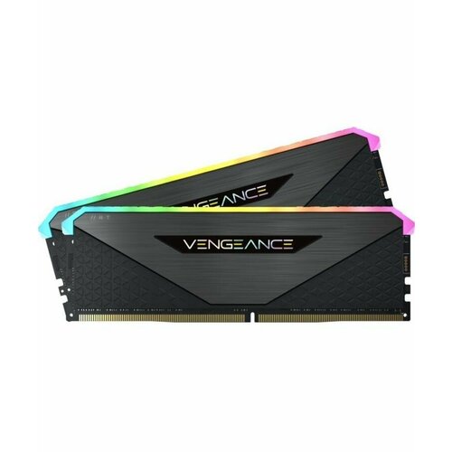 Память оперативная DDR4 Corsair Vengeance RGB RT 16Gb 2x8Gb 4000MHz pc-32000 black CMN16GX4M2Z4000C18 872500₽