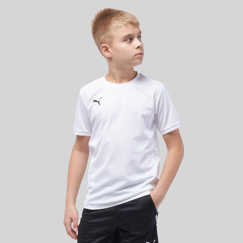 Футболка PUMA Футболка игровая подростковая Puma Teamliga 70492514, размер 164, белый