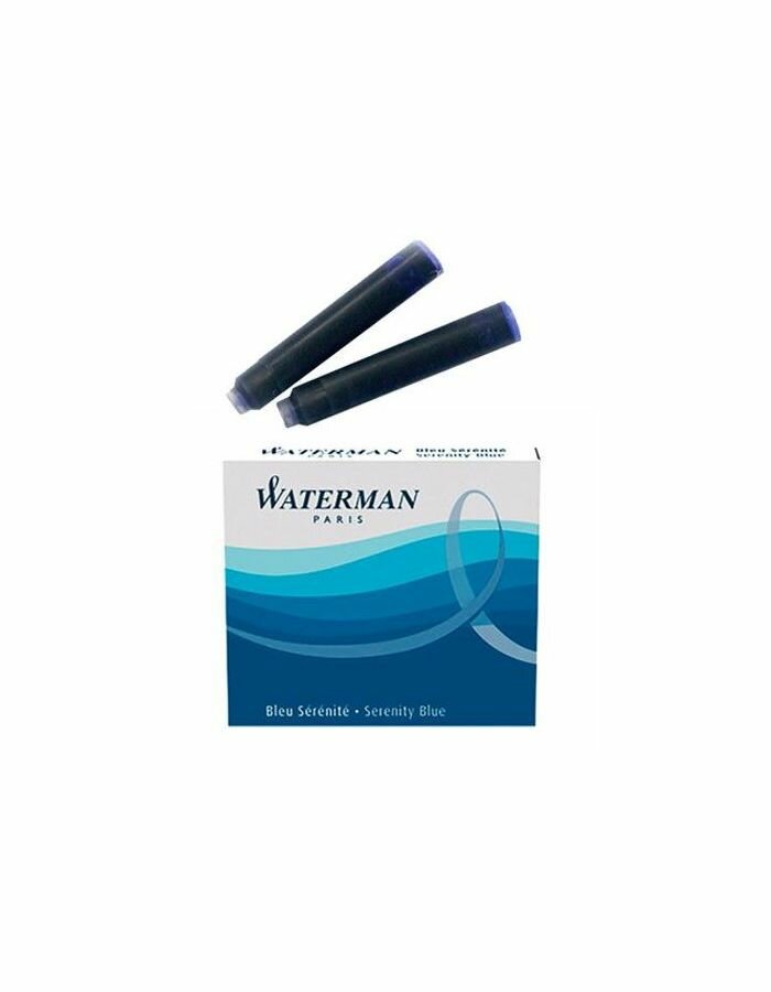 Картриджи чернильные Waterman S0110950 (6 шт.) синий