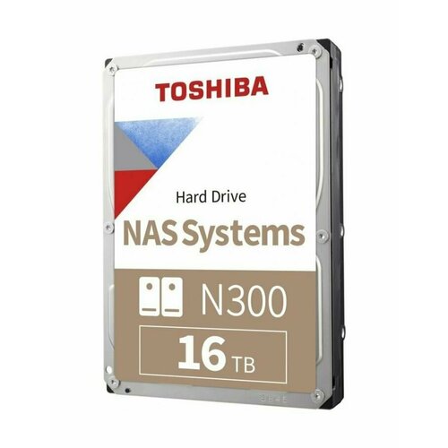 Жесткий диск HDD Toshiba SATA 16TB HDWG31GUZSVA 6639100₽