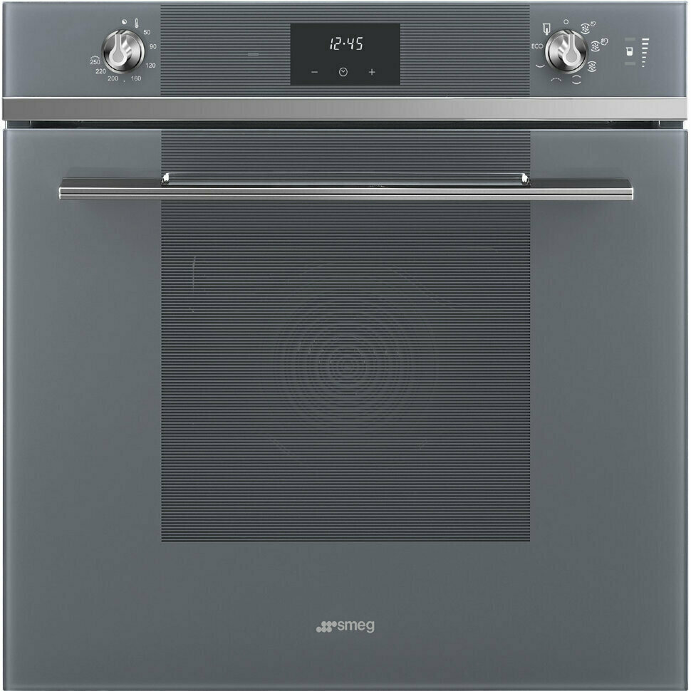 Духовой шкаф с пароваркой Smeg SO6100S2S, серебристый