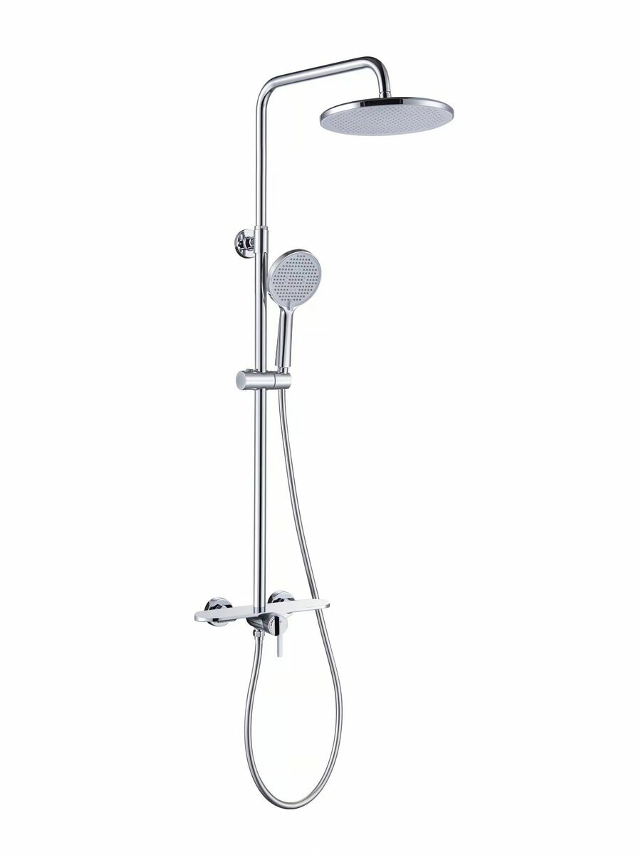 фото Душевая стойка со смесителем Gappo G2495-91 хром