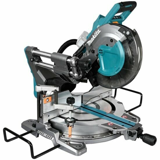 Аккумуляторная торцовочная пила Makita LS004GZ01 XGT 40В BL,260х30мм - фото №7