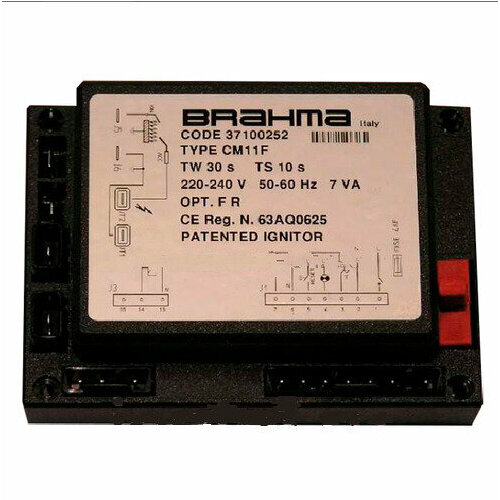 блок управления горением brahma cm11f 37100252 Блок управления горением BRAHMA CM11F 37100252