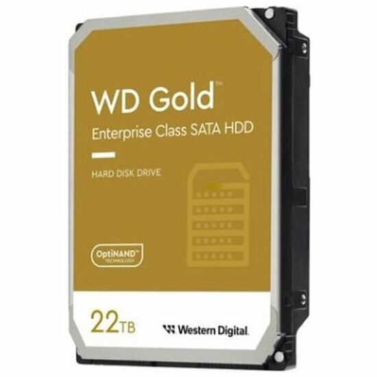 Жесткий диск Western Digital WD Gold Enterprise WD221KRYZ 3.5" 22.0Tb SATA 6 Gbit/s, 512 Mb, 7200 rpm