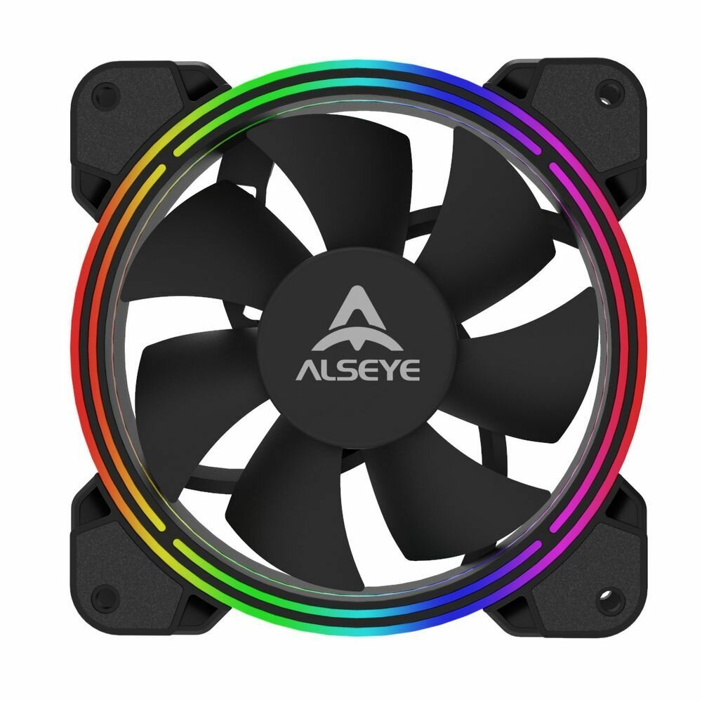 Вентилятор в корпус ALSEYE HALO40-S-RGB-OP Dimension: 120x120x25mm