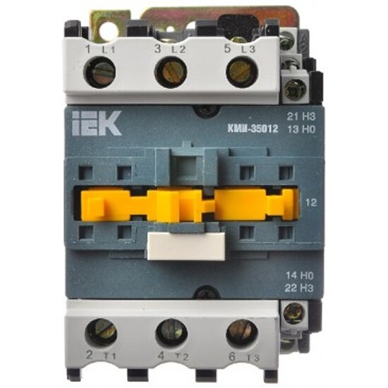 KKM31-050-230-11 Контактор КМИ-35012 50А 230В/АС3 1НО,1НЗ IEK - фото №4
