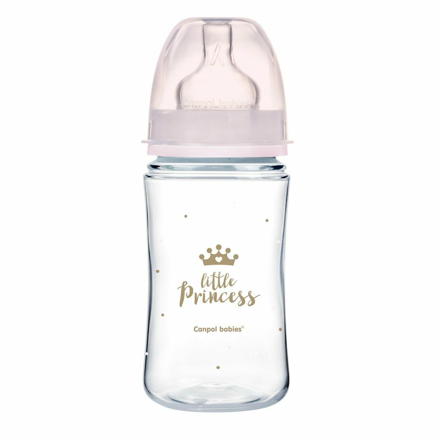 Бутылочка для кормления Canpol babies Royal Baby c широким горлом 3+ 240мл - фото №13