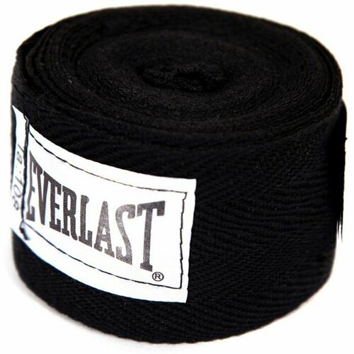 фото Бинты everlast hand wraps 3 m эластичные черные