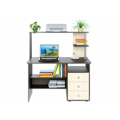 Стол компьютерный СК-6 Венге/молоко