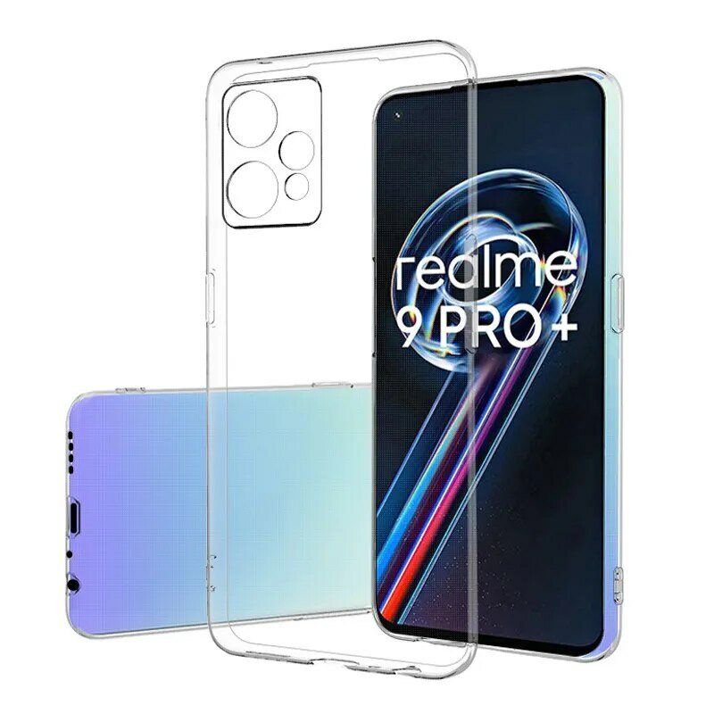 Чехол прозрачный для Realme 9 Pro+