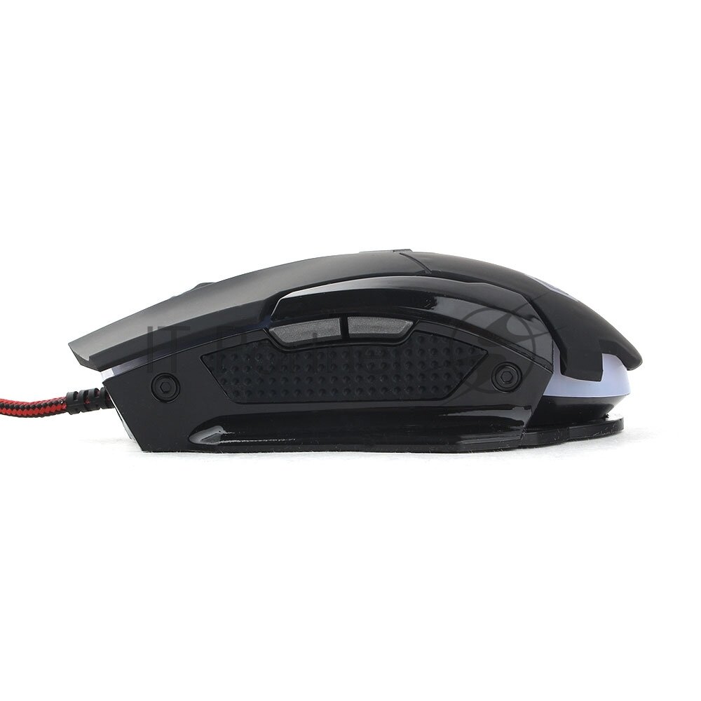 Gembird MG-600 USB {Мышь игровая, черн, код Survarium, 7кн, 3200DPI, подсвет 4 цв, ПО, каб ткан 1.8м} - фото №19