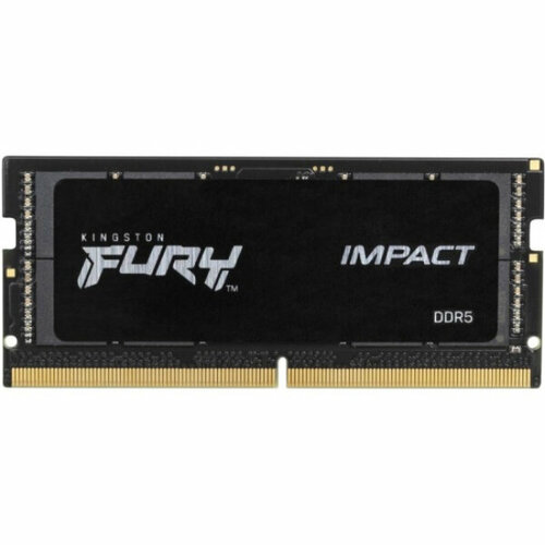 Модуль памяти Kingston DDR5 8GB 4800MT/s CL38 SODIMM FURY Impact PnP