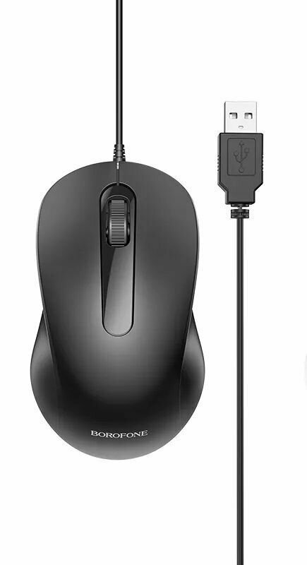 Проводная мышь BOROFONE BG4 Sensitive Business