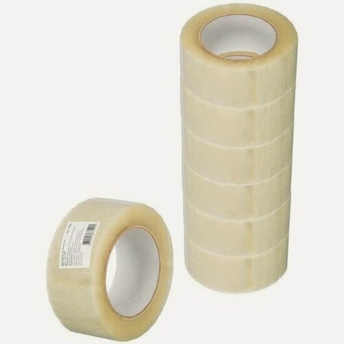 Изображение товара Клейкая лента Комус упаковочная 48ммх150мх38мкм, прозрачная( 6шт/уп)