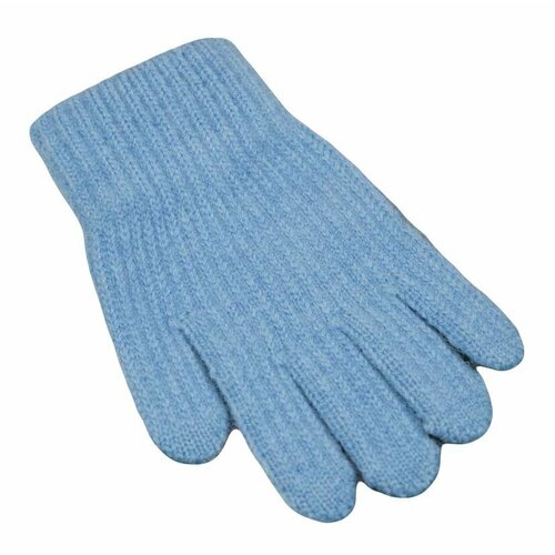 фото Перчатки , размер м, голубой, серый hand made tubatay