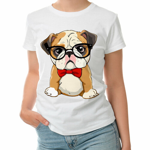 фото Футболка roly, размер l, белый