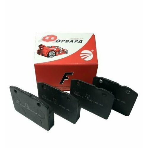 Колодка тормозная передняя ВАЗ 2101 комплект - 4шт Форвард 831₽