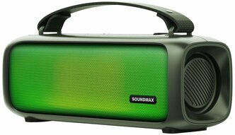 Портативная аудиосистема Soundmax SM-PS5021B(зелёный)