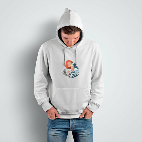 фото Худи us basic, размер 2xl, белый